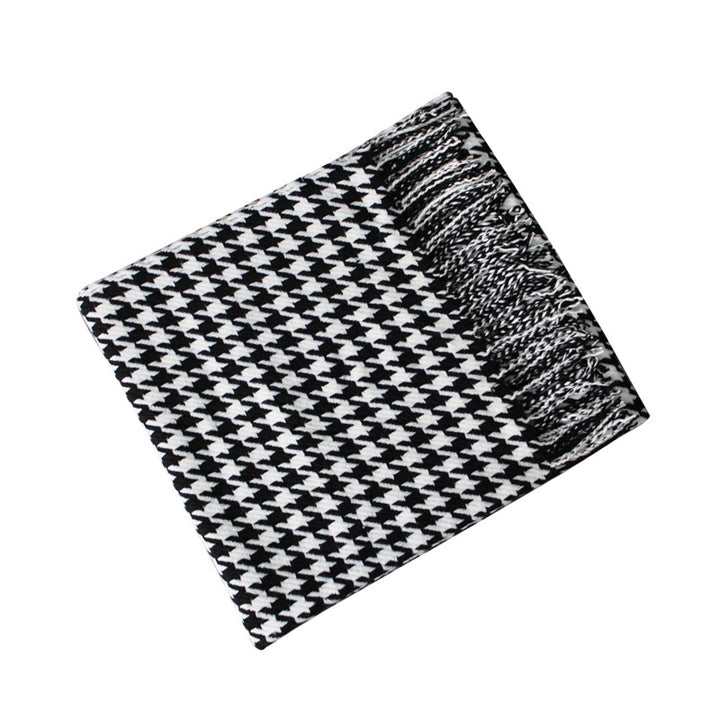Cozy Knitted Throw Blanket