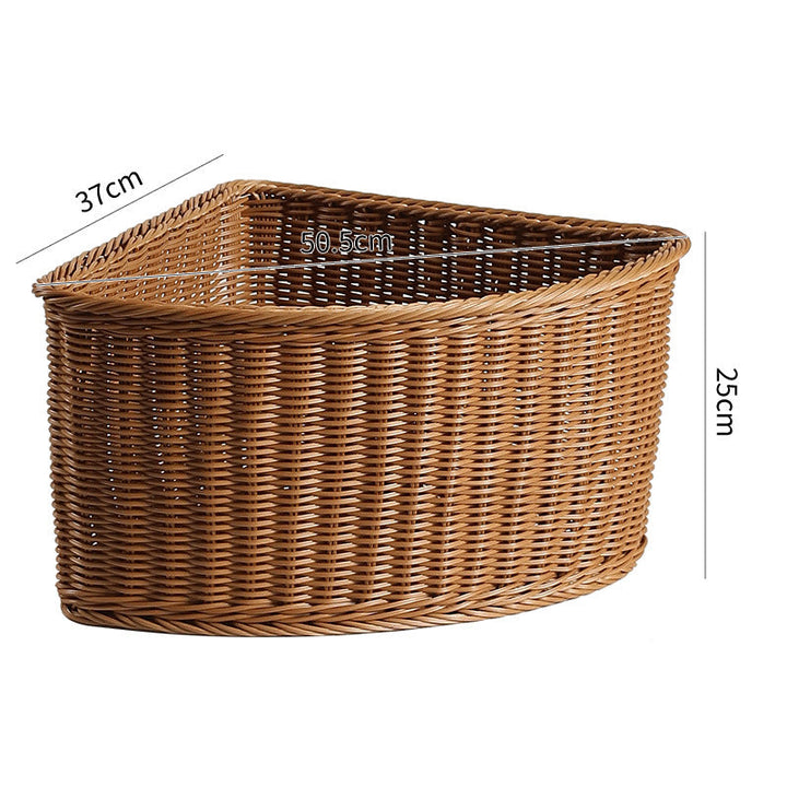 Corner Woven Storage Basket Stornfield
