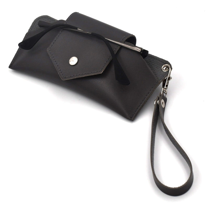 Stylish Leather Eyeglass Case Stornfield