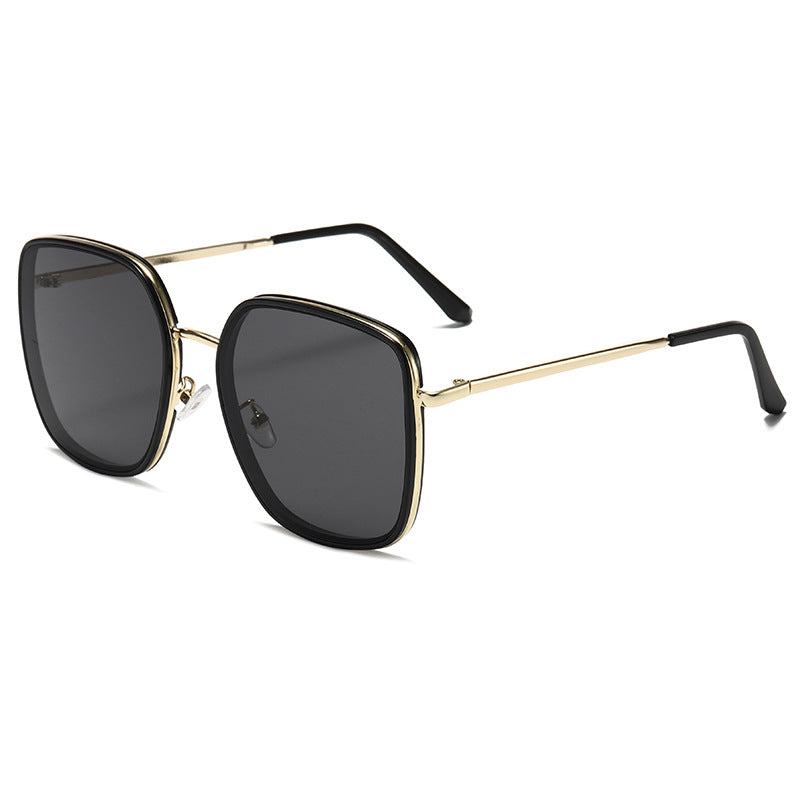 Ladies square sunglasses with luxurious metal frame and UV protection Stornfield