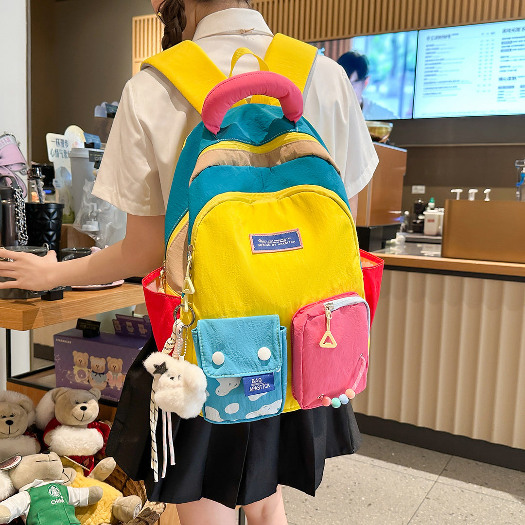 Colorful Multi-Pocket Backpack Stornfield