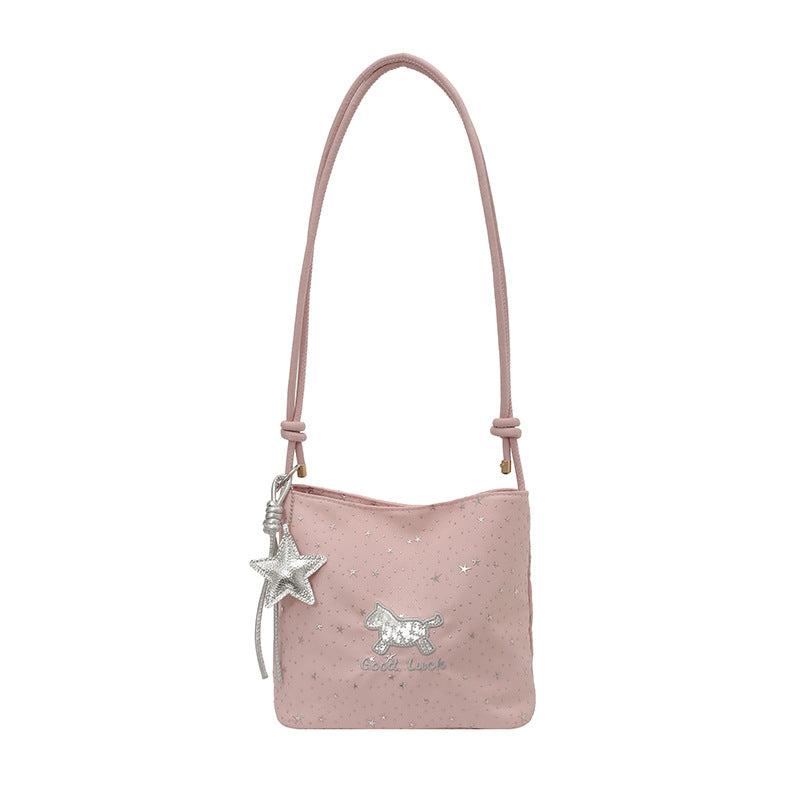 WoCasual Star-Print Crossbody Bag Stornfield