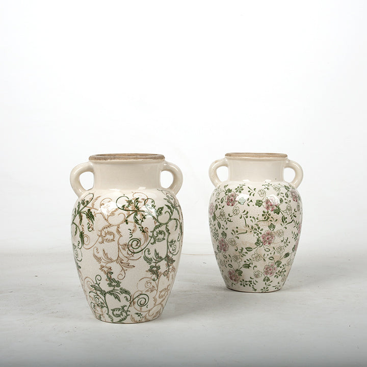Floral ceramic vase Stornfield
