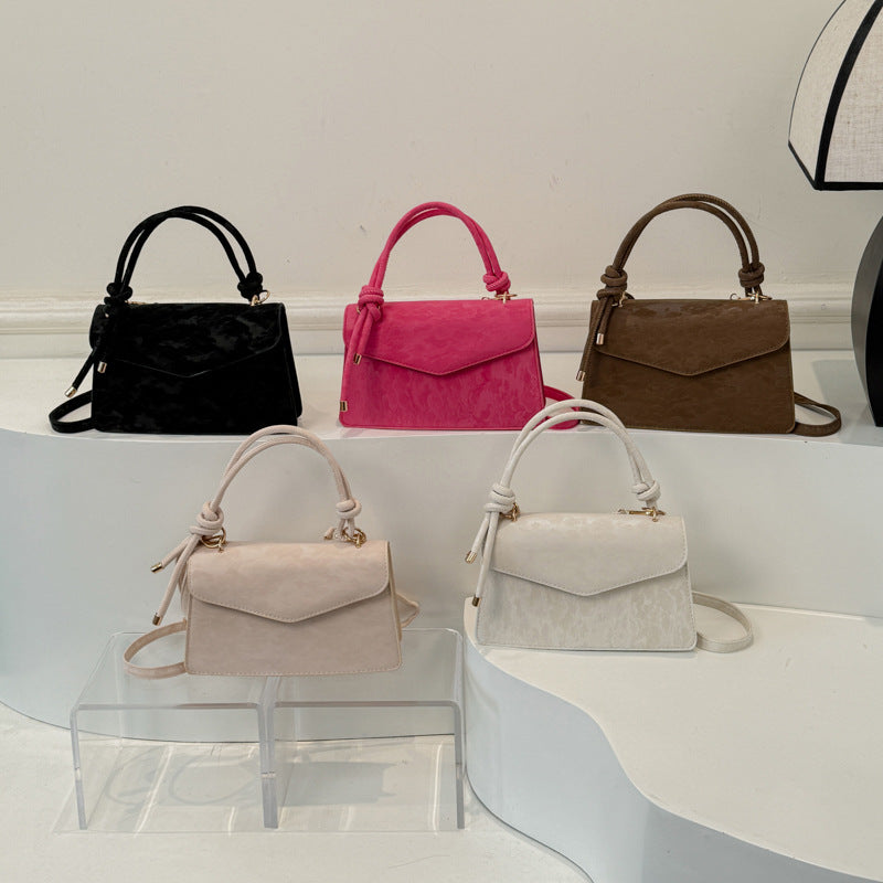 Elegant Floral Embossed Handbag