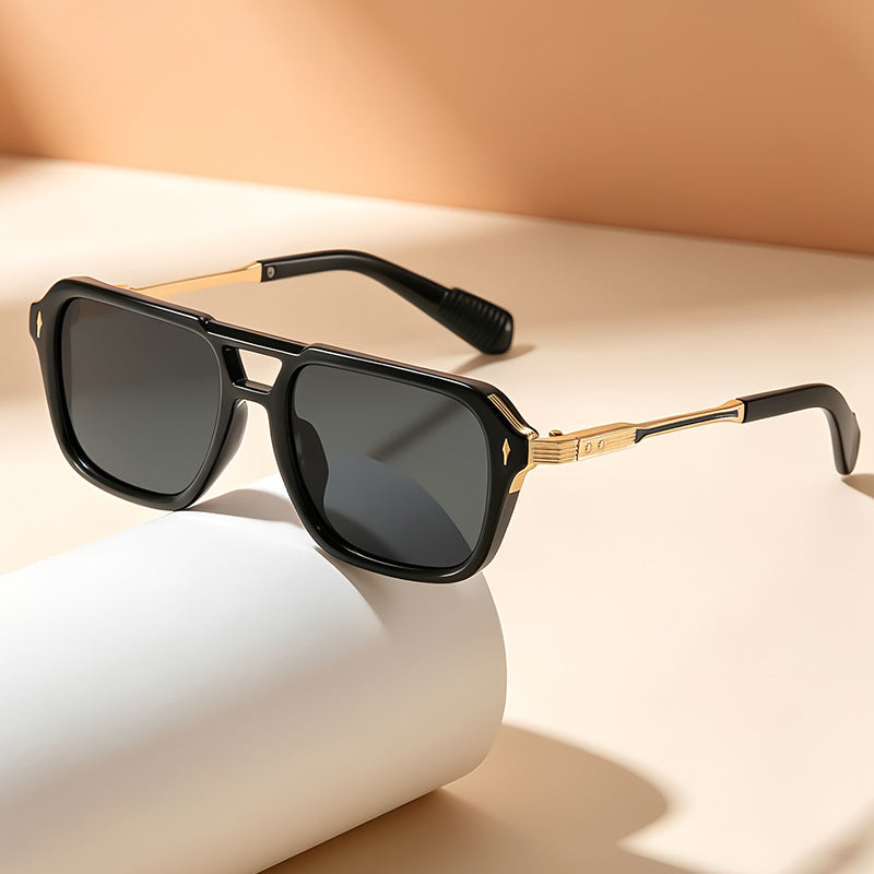 Bold Geometric Frame Sunglasses Stornfield