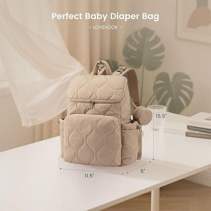 Padded everyday backpack with practical compartments Stornfield