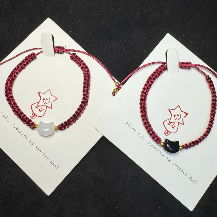 Adjustable Cat-Themed Friendship Bracelet Stornfield