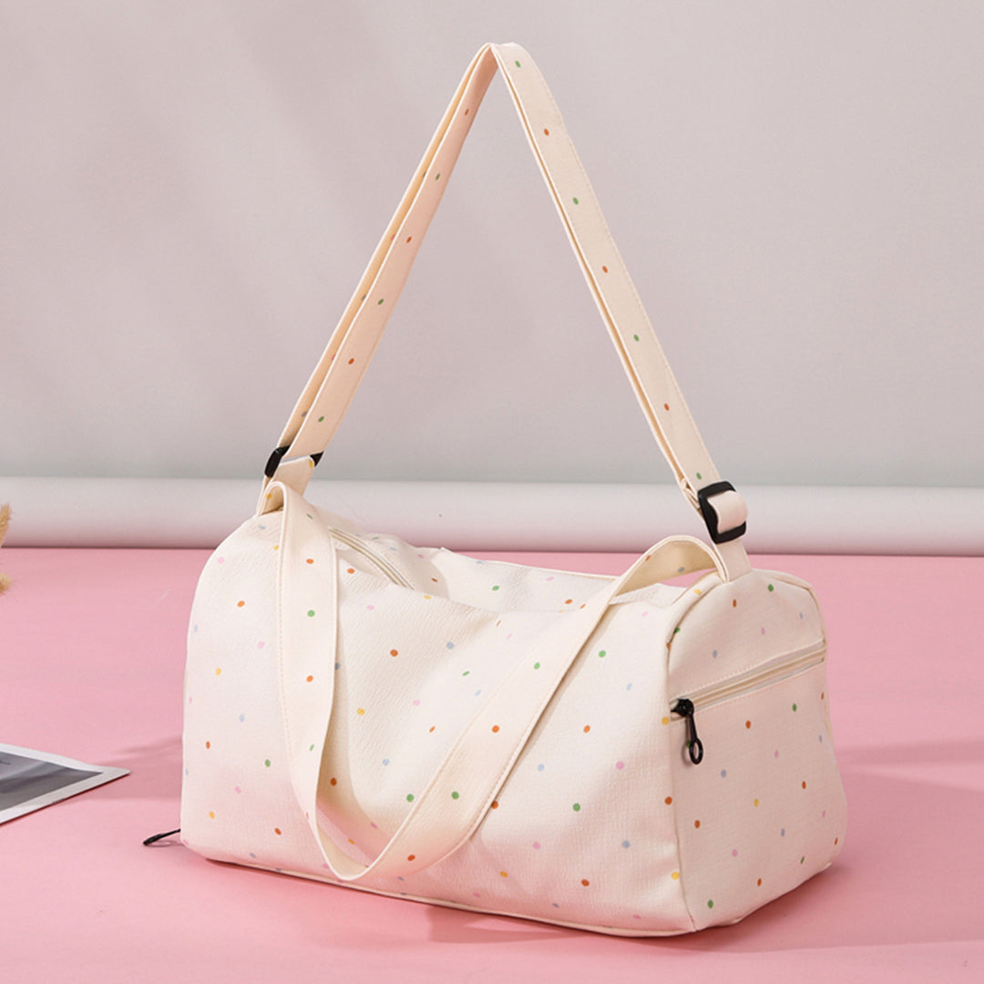 Sporty shoulder bag with unique star pattern Stornfield