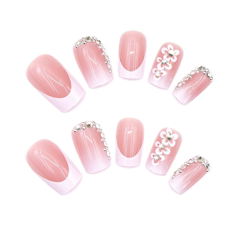Elegant Floral Design Press-On Nails Stornfield
