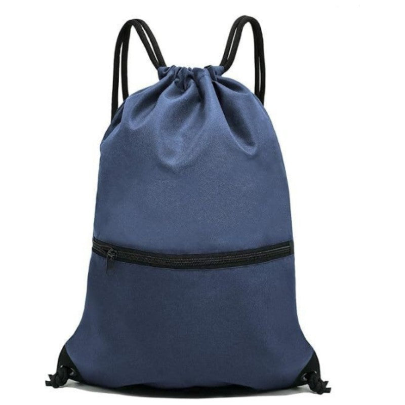 Sporty drawstring bag with zippered pockets Stornfield