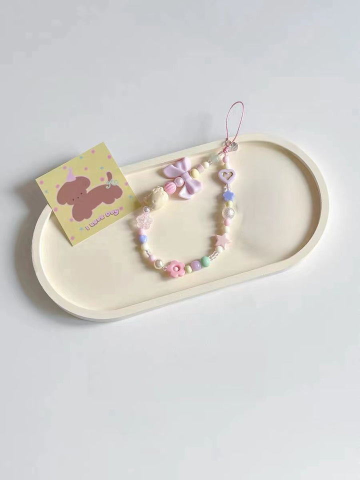 Playful Themed Beaded Charm Necklace Stornfield