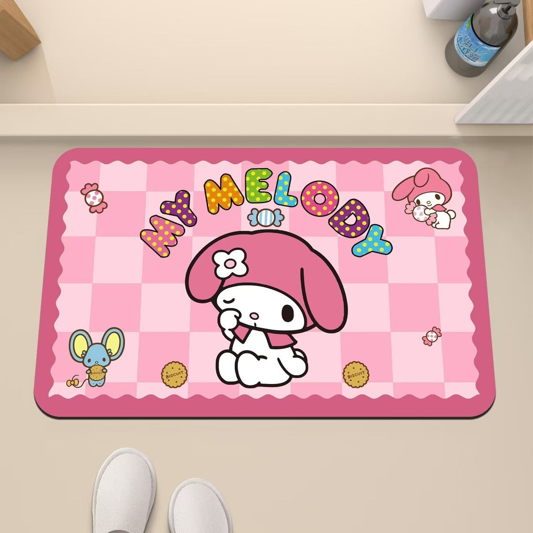 Cartoon-Themed Decorative Floor Mat