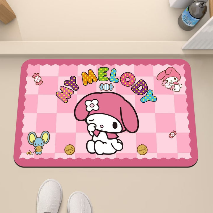 Cartoon-Themed Decorative Floor Mat