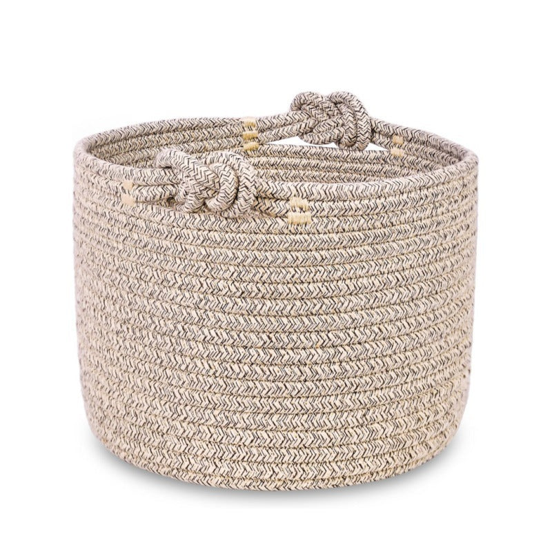 Women’s storage basket with decorative knot design Stornfield