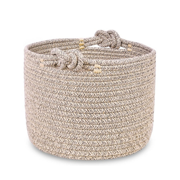 Women’s storage basket with decorative knot design Stornfield