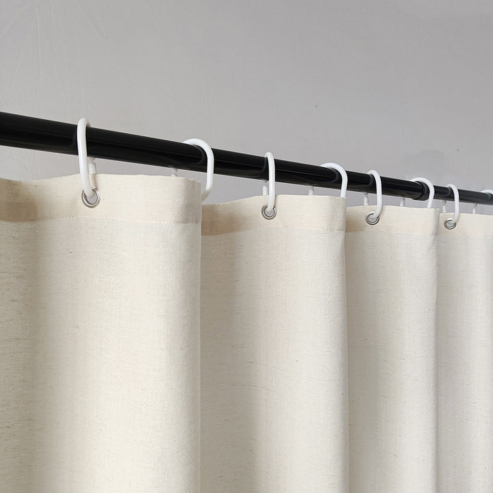 Elegant Textured Shower Curtain Stornfield
