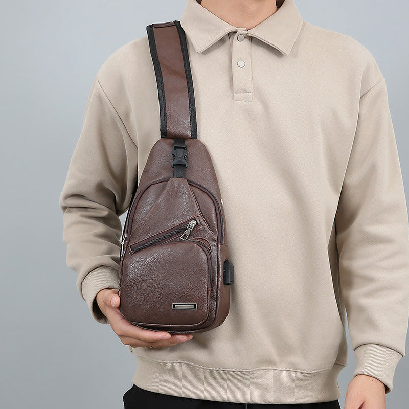Multi-Compartment Stylish Sling Bag Stornfield
