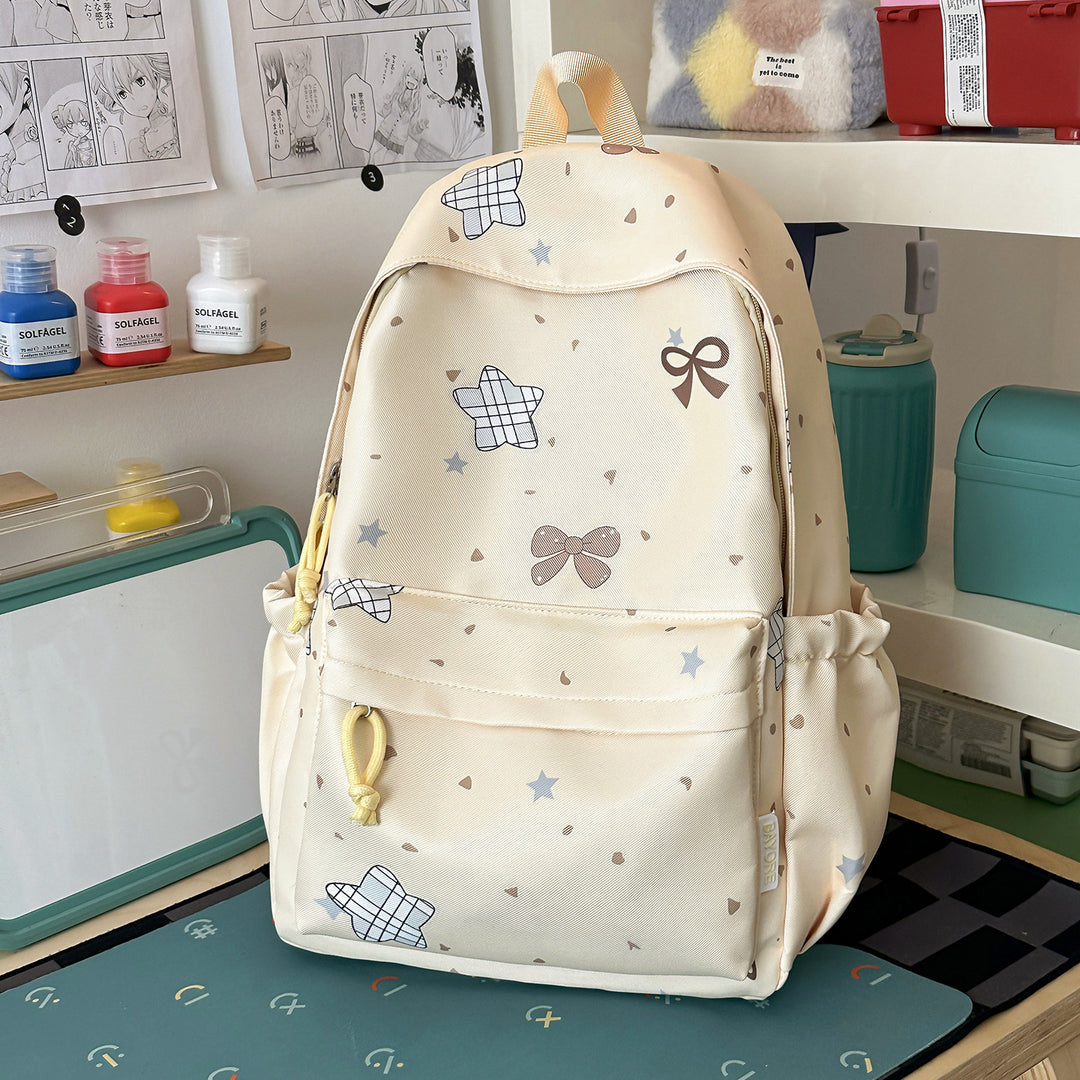 Fun-Themed Cartoon Print Backpack Stornfield