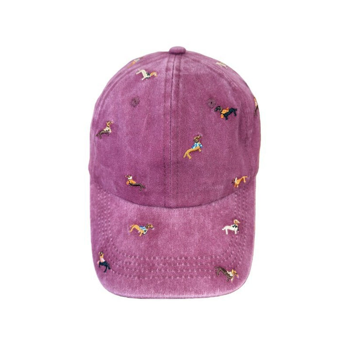 Unisex Embroidered Dog-Themed Baseball Cap Stornfield