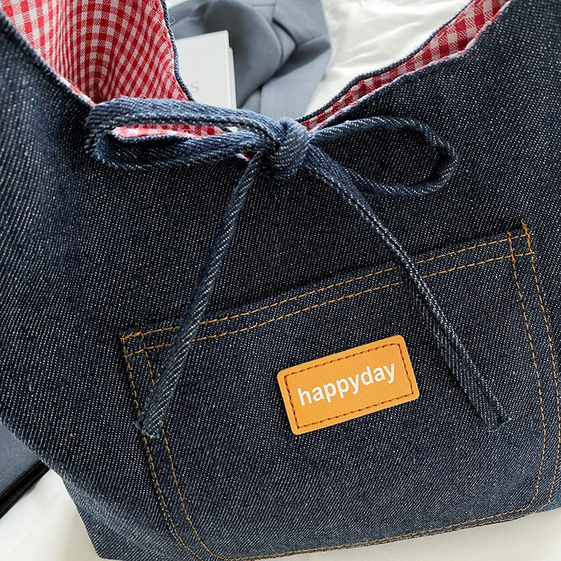 Trendy Denim Shoulder Bag Stornfield
