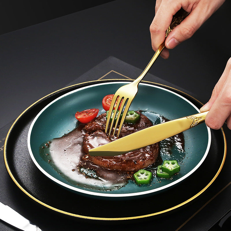 Elegant and Artistically Designed Salad Fork Stornfield