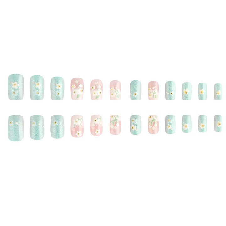 Floral Garden Press-On Nail Art Stornfield