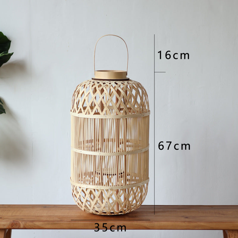 Stylish Rattan Lantern Stornfield