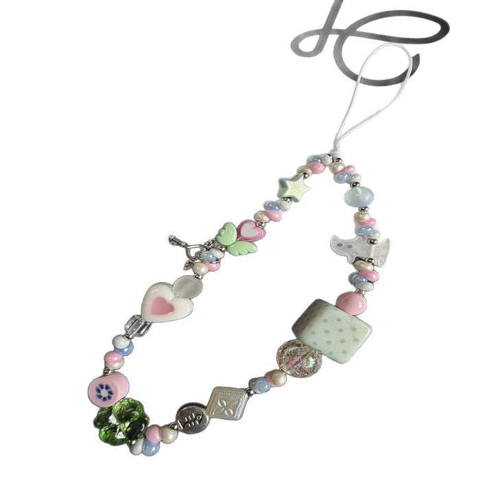 Decorative Beaded Charm Necklace Stornfield 1790135825
