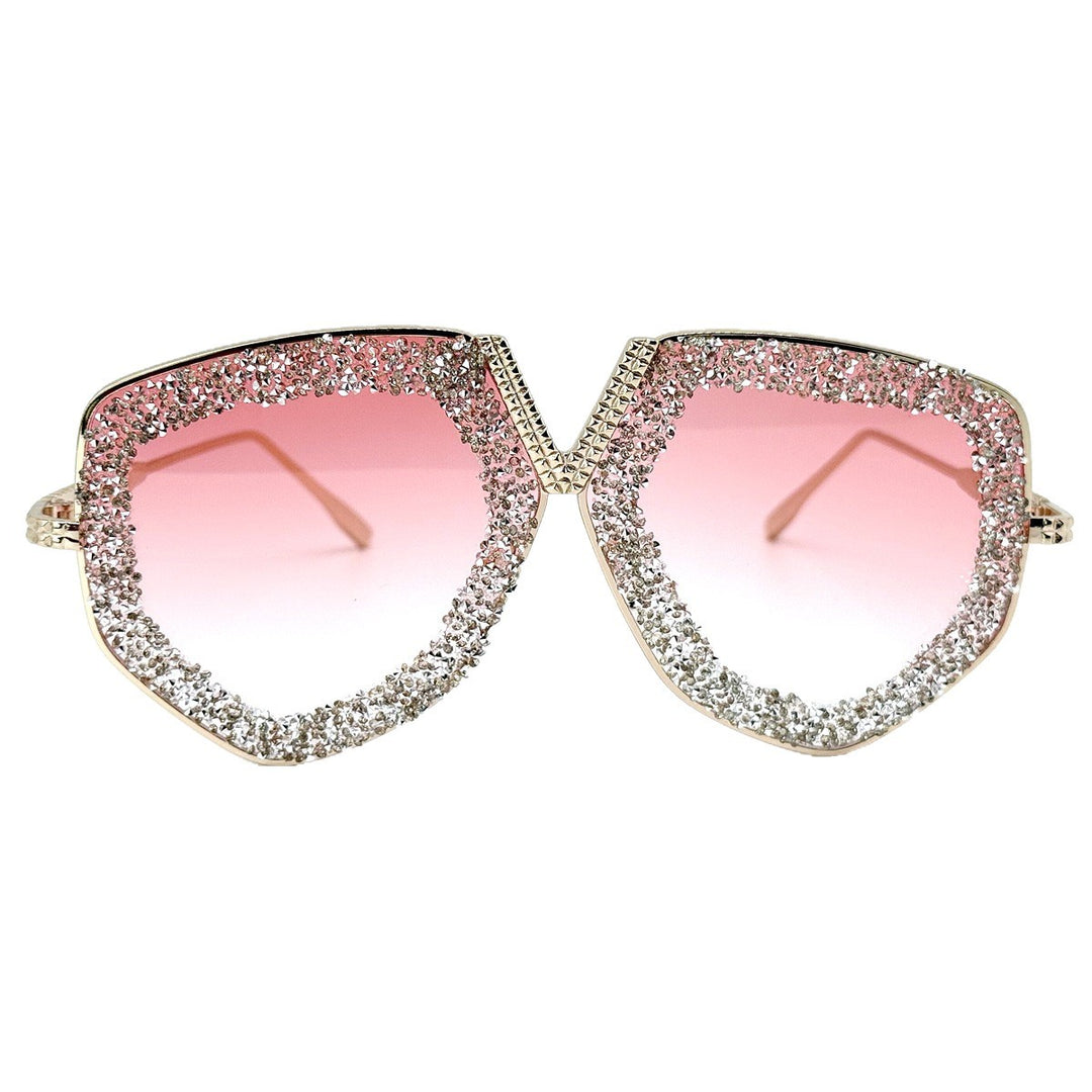 Ladies fashionable sunglasses with sparkling frame and elegant shape Stornfield