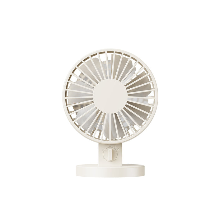 Ladies portable mini table fan with height-adjustable base Stornfield