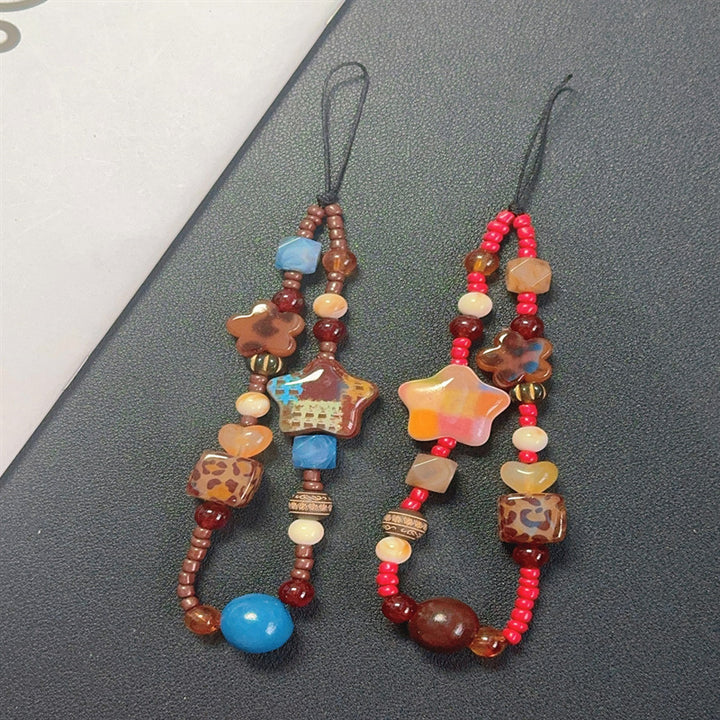 Decorative Beaded Charm Keychain Stornfield