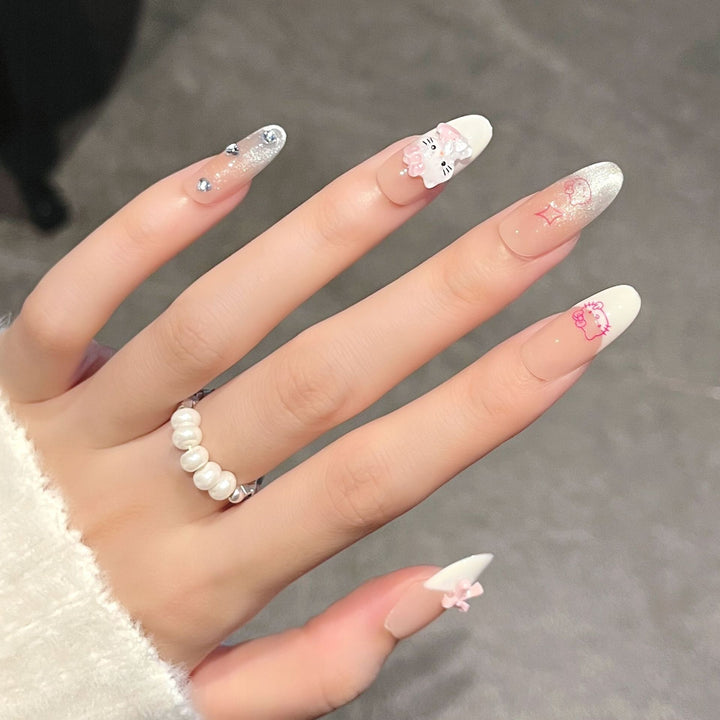 Cartoon-Themed Decorative Press-On Nails Stornfield