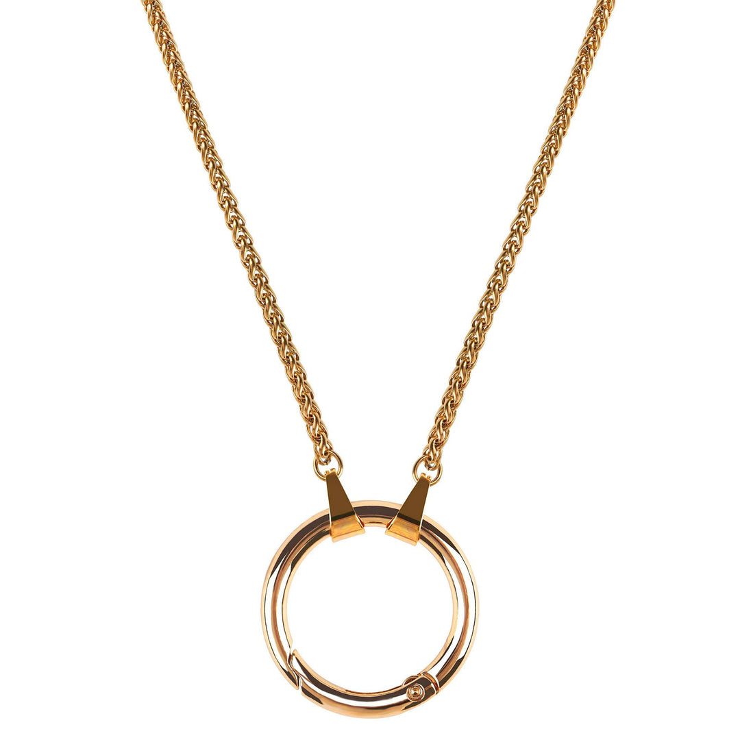 Elegant Chain Link Pendant Necklace Stornfield