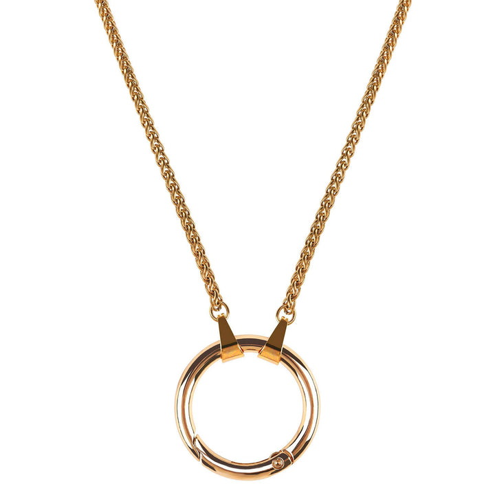 Elegant Chain Link Pendant Necklace Stornfield