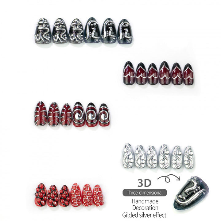 Decorative Artistry Press-On Nails
