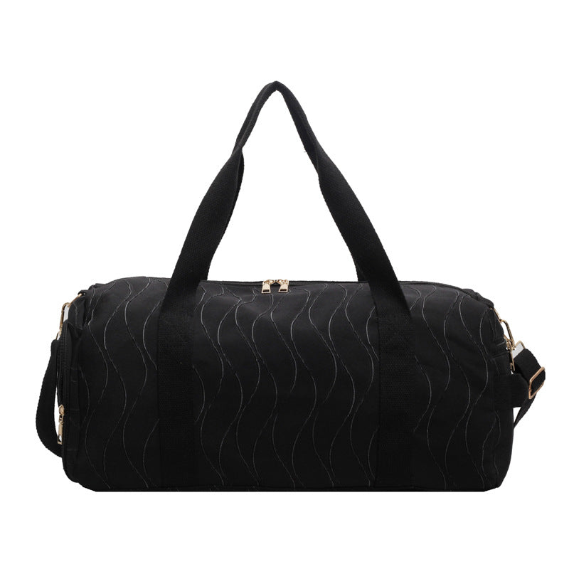 Elegant Embroidered Sports Duffel Bag Stornfield