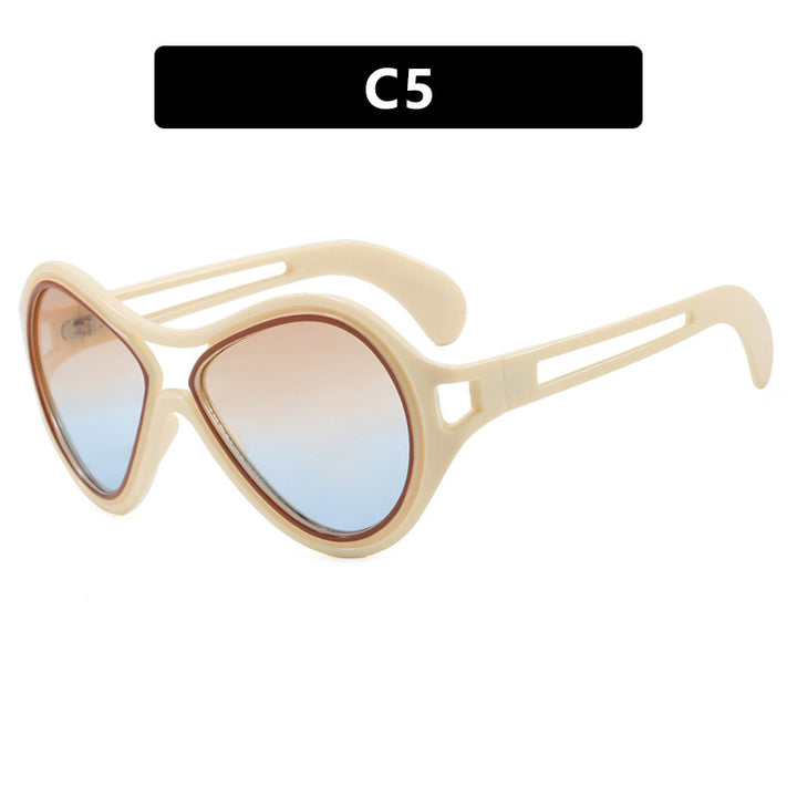 Women's vintage-inspired sunglasses with distinctive frame and UV protection Stornfield