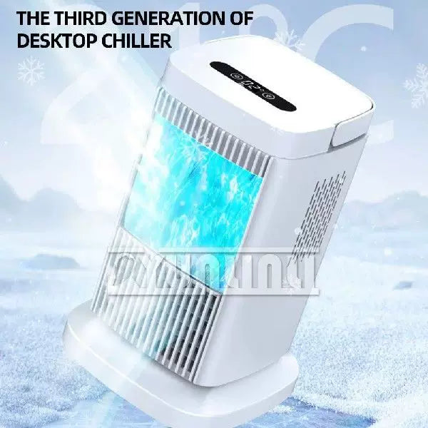 Unisex One Size advanced desktop micro cooler with touch control and adjustable tilt foot Stornfield
