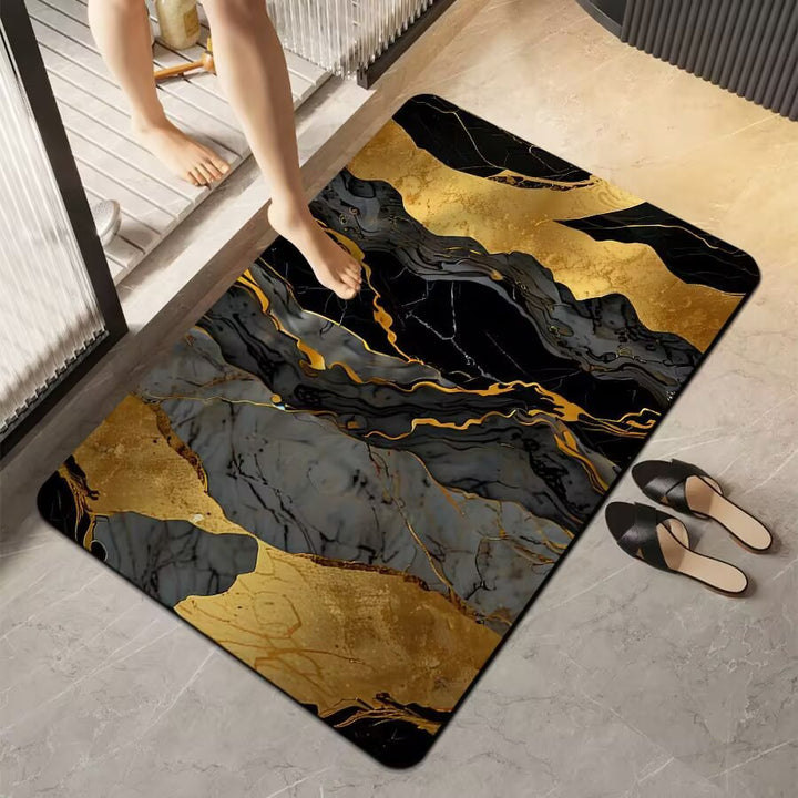 Luxurious Marble Finish Mat Stornfield
