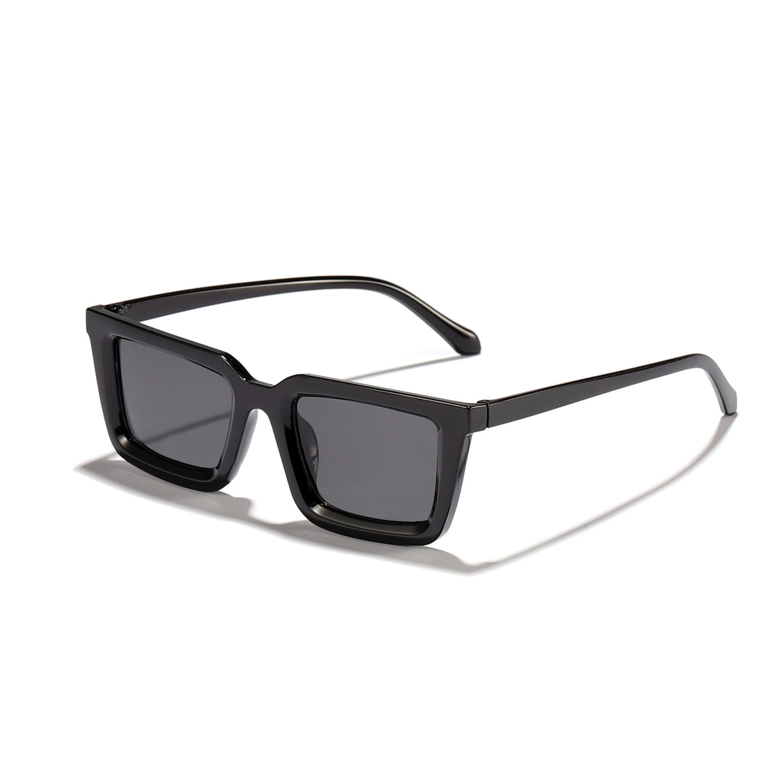 Women's modern square sunglasses with mirrored lenses Stornfield