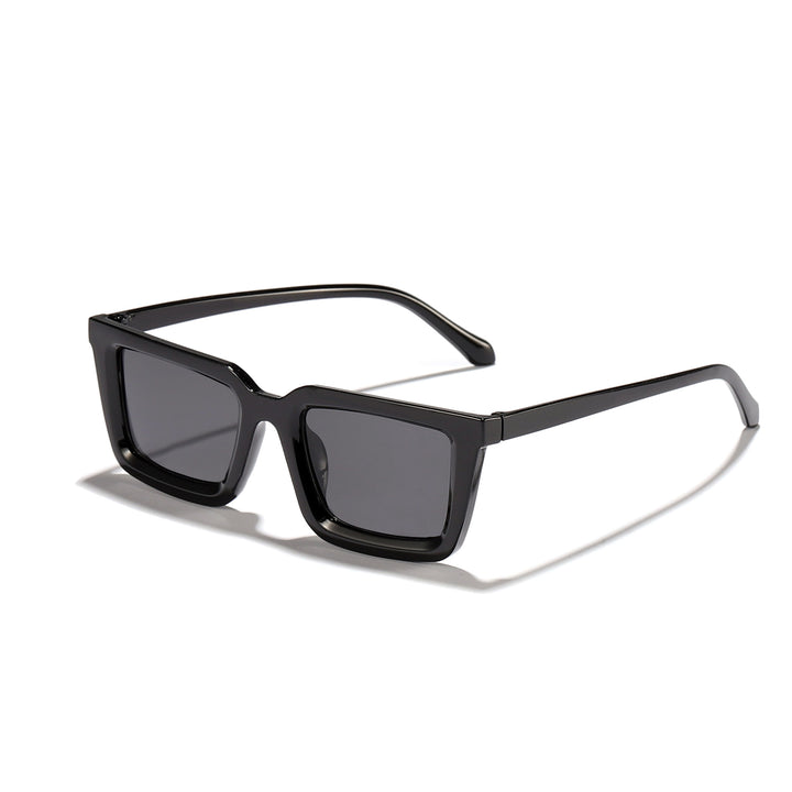Women's modern square sunglasses with mirrored lenses Stornfield