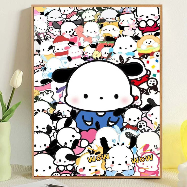 Hello Kitty Character Wall Art Stornfield