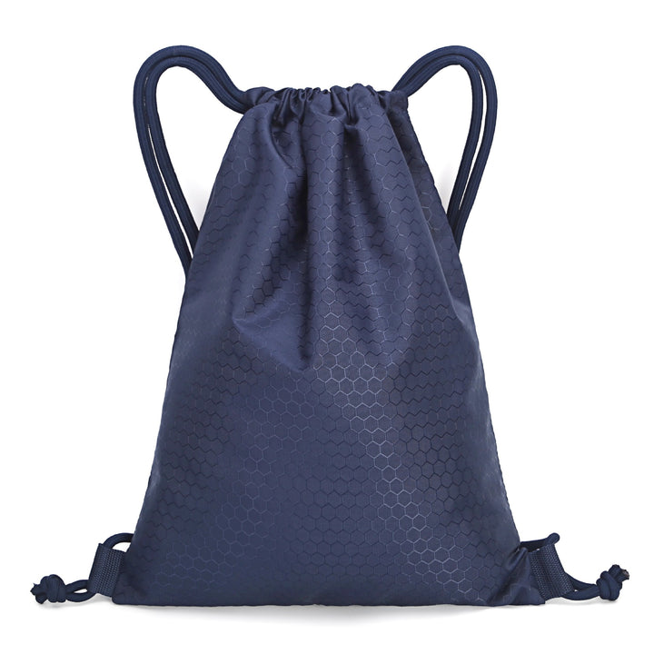 Honeycomb Texture Drawstring Backpack Stornfield