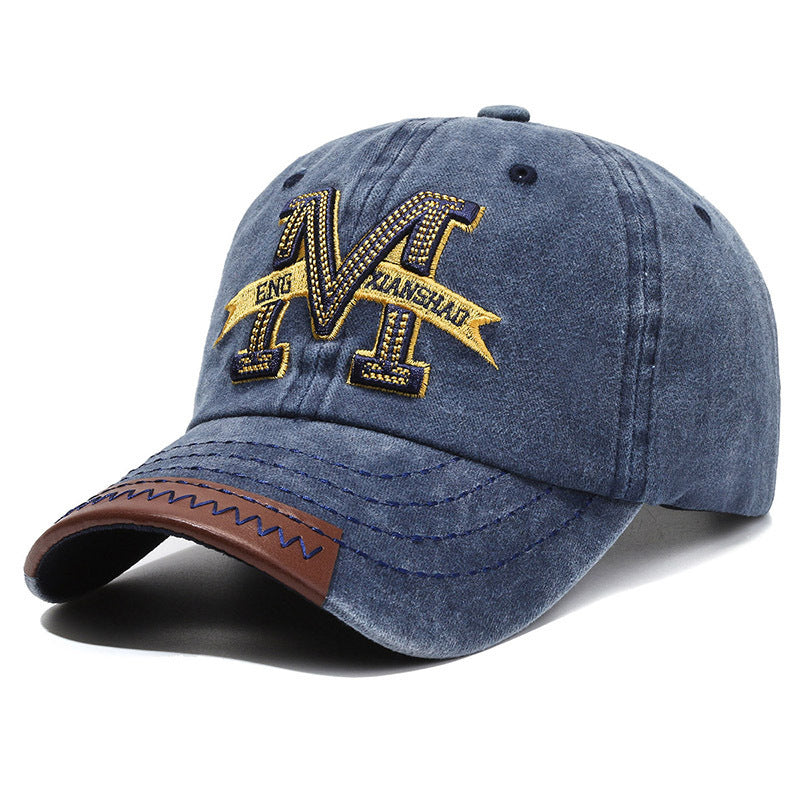 Men's Distressed Patch Baseball Cap Stornfield