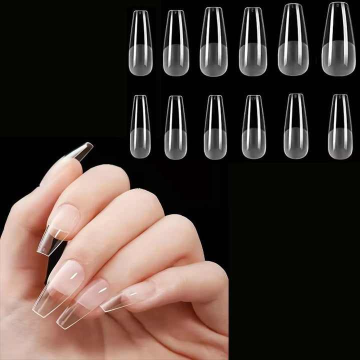Clear Soft Gel Nail Tip Set Stornfield