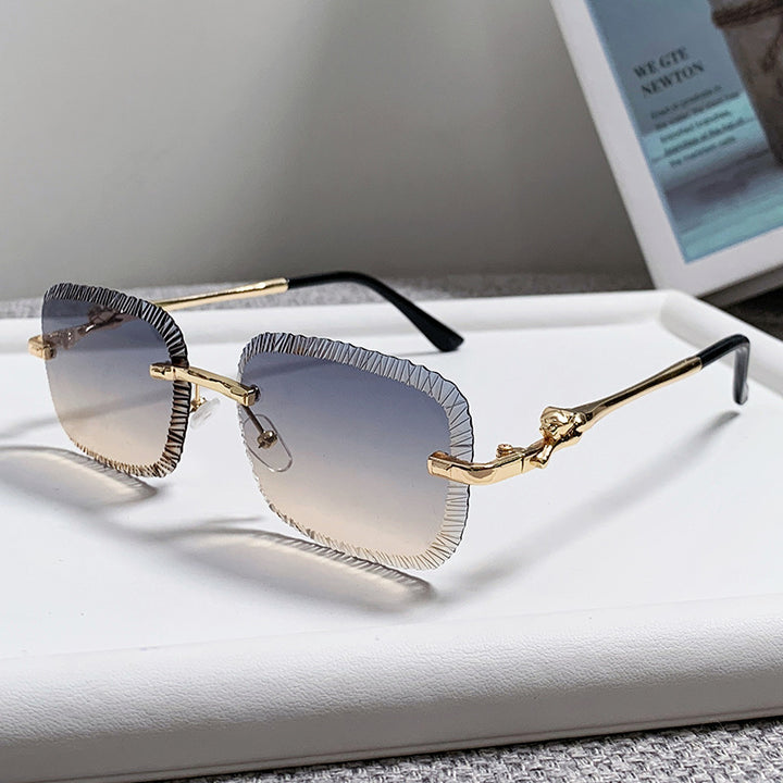 Women's fashionable sunglasses with textured frame and subtle gradient Stornfield