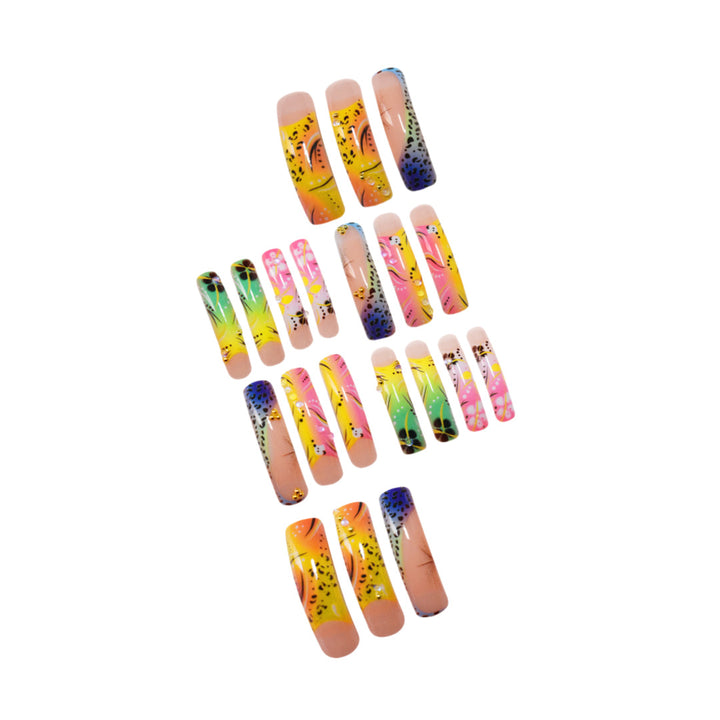 Artistic Long Press-On Nails Stornfield
