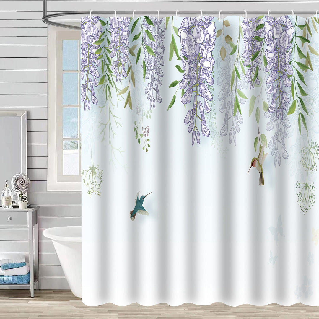 Nature-Inspired Shower Curtain Stornfield