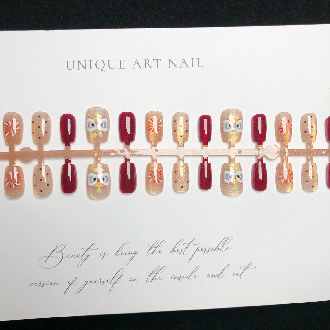 Elegant Ombre Art Press-On Nails