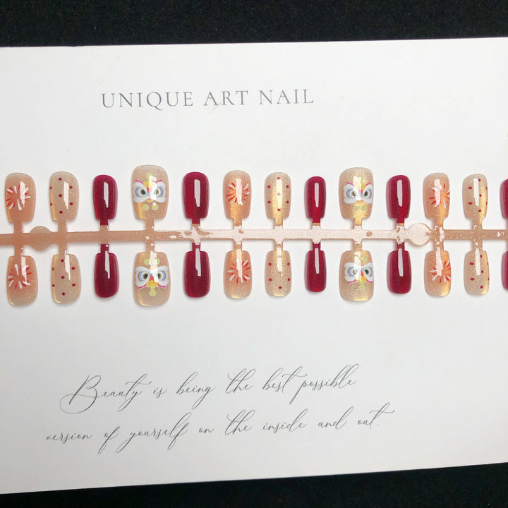 Elegant Ombre Art Press-On Nails